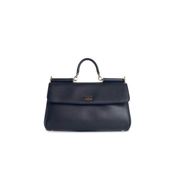 Dolce & Gabbana My Sicily Plongé Calf Leather Handbag - NWT - Picture 1 of 3